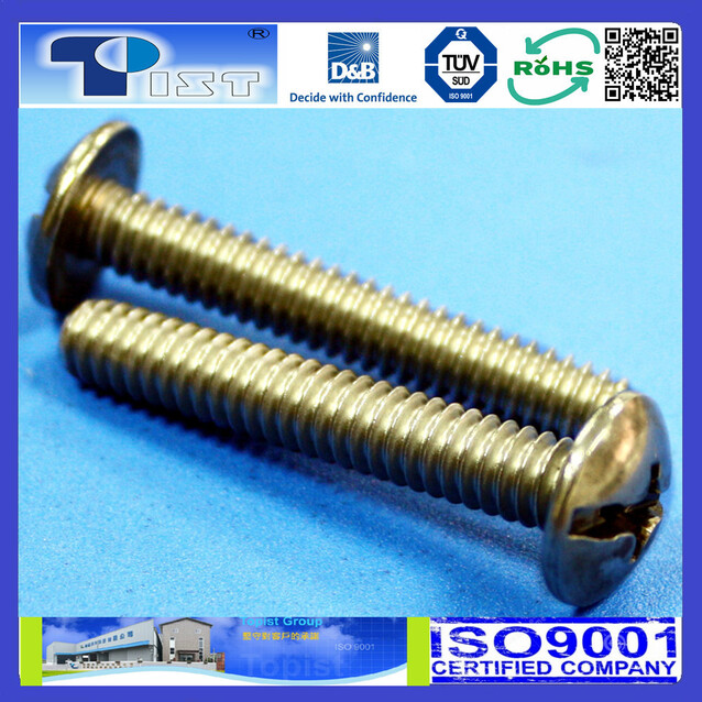 Truss Head, Phil Slotted, Machine Screw, Zinc Plated